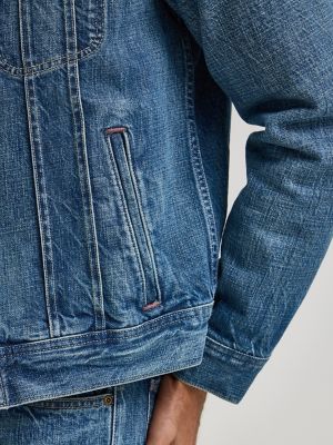paul smith 刺し子 INDIGO JACKET Men's Paul Smith + Lee® Indigo Selvedge Storm Rider Jacket
