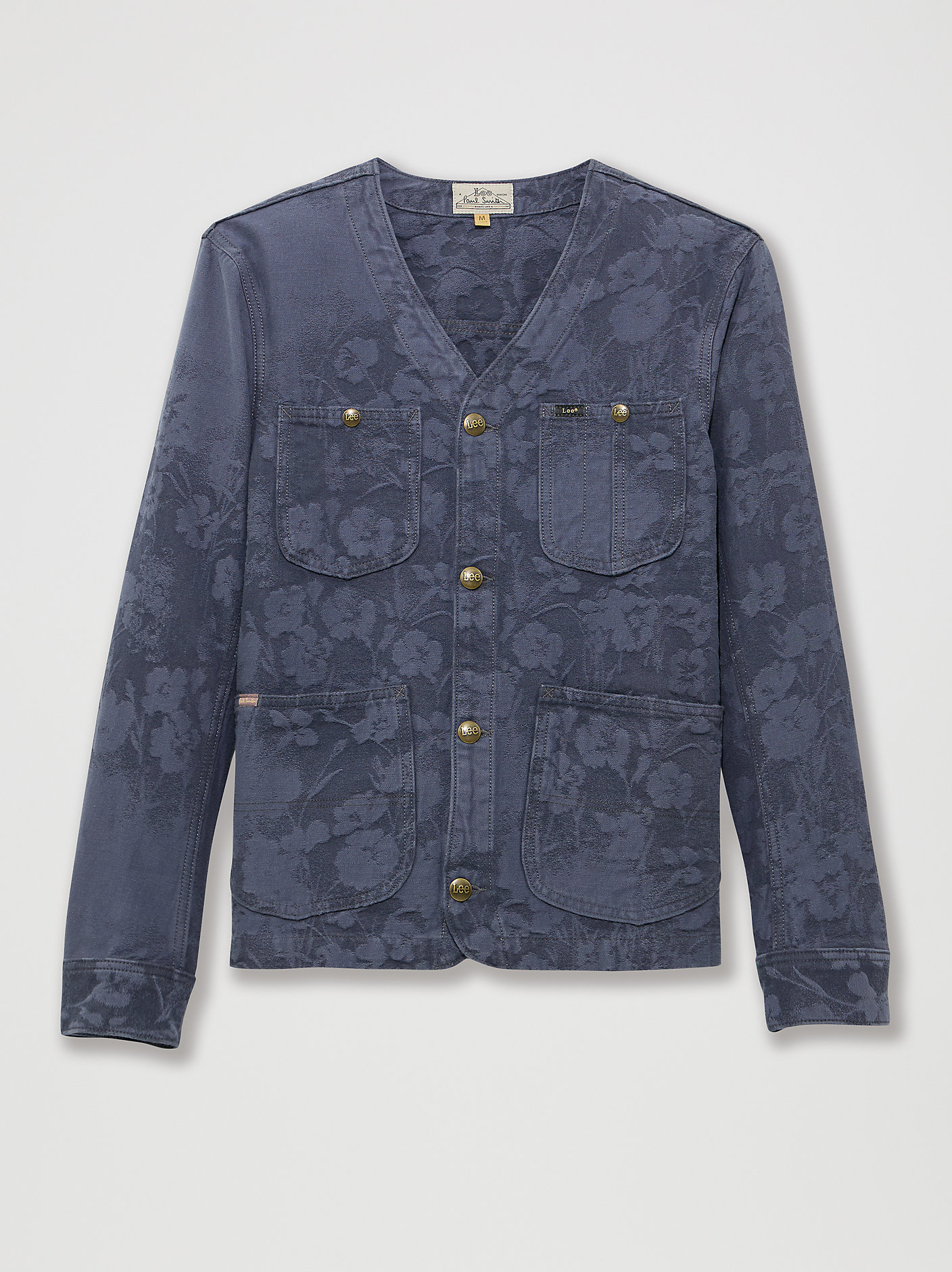 Men's Lee® x Paul Smith Jacquard Collarless Chore Coat Men's Lee® x Paul Smith Jacquard Collarless Chore Coat