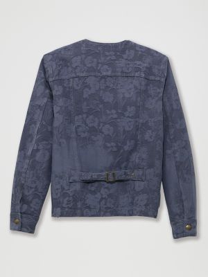 Men's Lee® x Paul Smith Jacquard Collarless Chore Coat