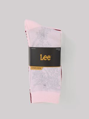Women's 6-Pack Assorted Crew Socks