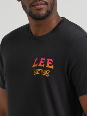 Men's Skull Graphic Tee in Jet Black alternative view 2