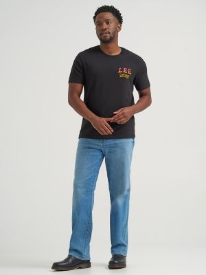 Men's Skull Graphic Tee in Jet Black alternative view 4