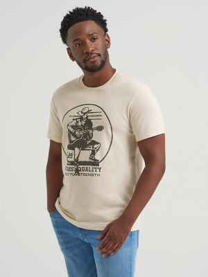 Men's Acoustic Guitar Graphic Tee