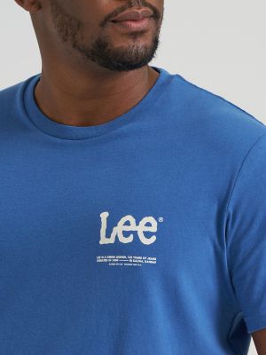 Men's Denim Legend Graphic Tee in True Navy alternative view 2