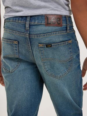 Boy's Slim Straight Stretch Jean in Turf Wash alternative view 4