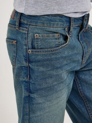 Boy's Slim Straight Stretch Jean in Turf Wash alternative view 5