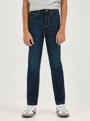 Boy's Regular Straight Stretch Jean in Legend Wash