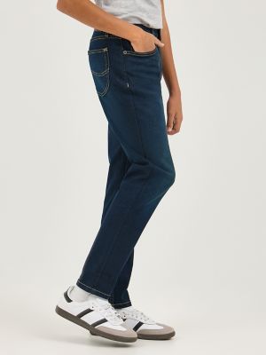 Boy's Regular Straight Stretch Jean in Legend Wash