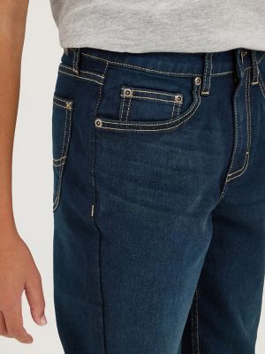 Boy's Regular Straight Stretch Jean in Legend Wash