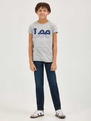 Boy's Regular Straight Stretch Jean