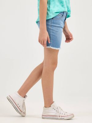 Girl's Midi Cut Off Short in Medium Vintage alternative view 3
