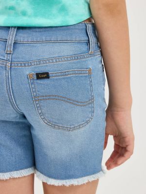 Girl's Midi Cut Off Short in Medium Vintage alternative view 4