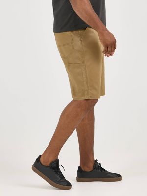 Men's Legendary Workwear Carpenter Short (Big & Tall) in Dark Khaki alternative view 3