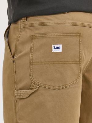 Men's Legendary Workwear Carpenter Short (Big & Tall) in Dark Khaki alternative view 4