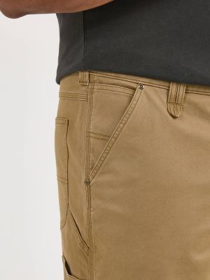 Men's Legendary Workwear Carpenter Short (Big & Tall) in Dark Khaki alternative view 5