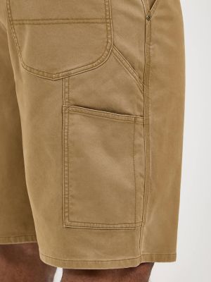 Men's Legendary Workwear Carpenter Short (Big & Tall) in Dark Khaki alternative view 6