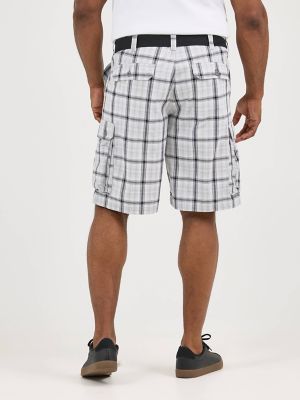 Mens Legendary Wyoming Cargo Short:Grey Plaid:42 alternative view 2