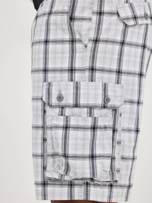 Mens Legendary Wyoming Cargo Short:Grey Plaid:42 alternative view 6
