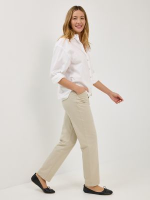 Womens Legendary Chino Pant:Pioneer Beige:12:L alternative view 5