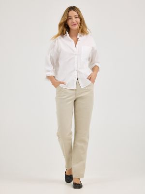 Womens Legendary Chino Pant:Pioneer Beige:12:L main view