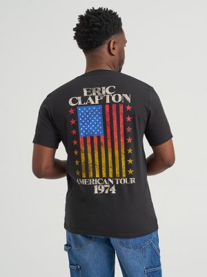 Men's Eric Clapton Graphic Tee in Jet Black alternative view