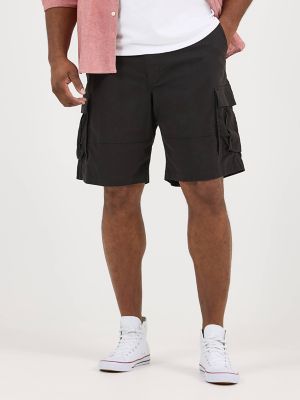 Men's Extreme Motion Carolina Cargo Short (Big & Tall) in Black