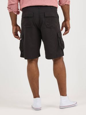 Men's Extreme Motion Carolina Cargo Short (Big & Tall) in Black