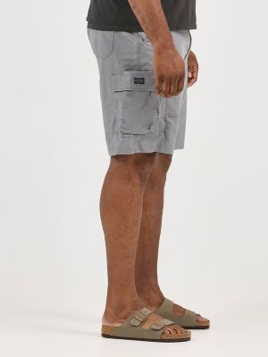 Mens Extreme Motion Carolina Ripstop Cargo Short:Gray:44 alternative view 3