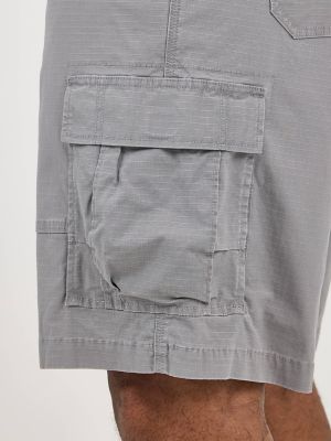 Mens Extreme Motion Carolina Ripstop Cargo Short:Gray:44 alternative view 6