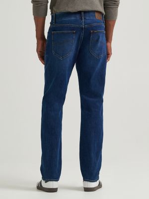 Men's Extreme Motion Straight Fit Tapered Leg Jean in Midmoore alternative view 2