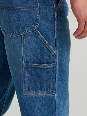 Men's Legendary Workwear Loose Fit Carpenter Jean in Painter Blue alternative view 4