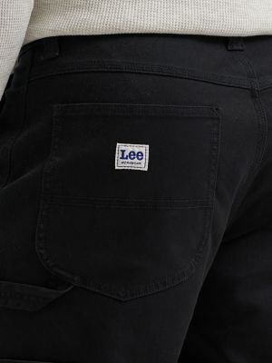 Men's Legendary Workwear Loose Fit Carpenter Jean in Black alternative view 4