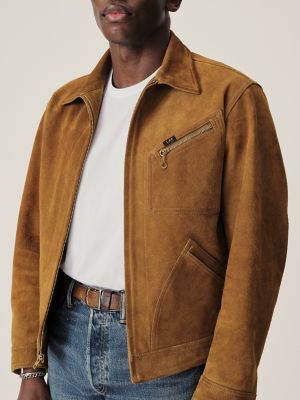 Men's Lee® x Buck Mason Rambler Suede 91-B Jacket | Men | Lee®