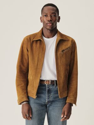 Men's Lee® x Buck Mason Rambler Suede 91-B Jacket
