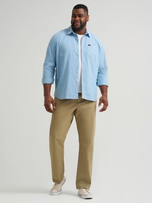 Men's Extreme Motion Relaxed Straight Twill Jean (Big & Tall)