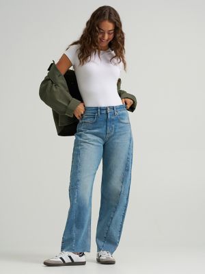 Women's Low Slung Barrel Rider™ Jean in Memory Trip alternative view