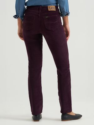 Women's Legendary Corduroy Straight Jean in Deep Wine