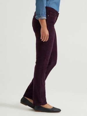 Women's Legendary Corduroy Straight Jean in Deep Wine