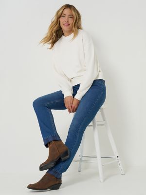 Women's Legendary Brushed Back Jean in Mid Limbo
