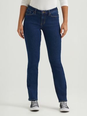 Women's Legendary Regular Straight Jean in Dark Secret alternative view