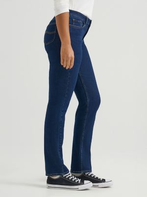 Women's Legendary Regular Straight Jean in Dark Secret alternative view 3
