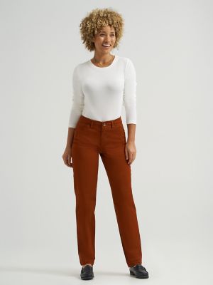 Women's Legendary Chino Pant in Red Clay main view