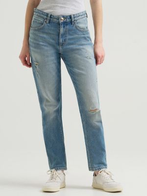 Women's Slim Straight Rider&trade; Jean in Distressed Light Daze DX