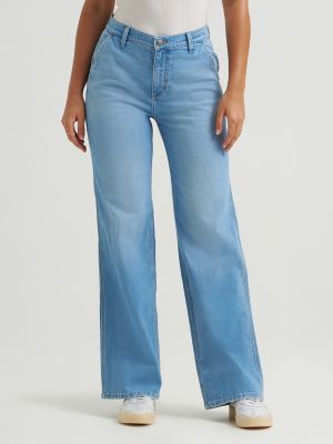 Women's Legendary High Rise A-Line Jean in Light Theory alternative view