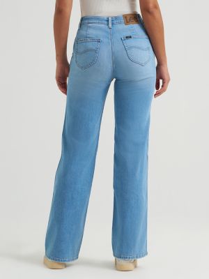 Women's Legendary High Rise A-Line Jean in Light Theory alternative view 2
