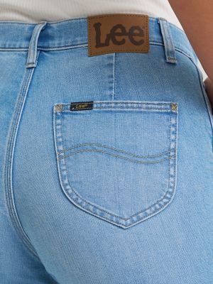 Women's Legendary High Rise A-Line Jean in Light Theory alternative view 4
