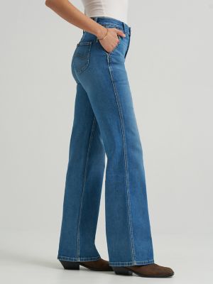 Women's Legendary High Rise A-Line Jean in Winter Dew