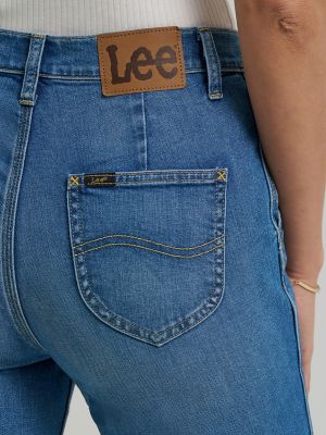 Women's Legendary High Rise A-Line Jean in Winter Dew