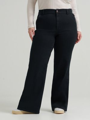 Women's Legendary High Rise A-Line Jean (Plus) in Hidden Depths