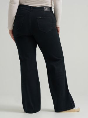 Women's Legendary High Rise A-Line Jean (Plus) in Hidden Depths